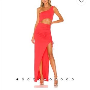NWT superdown neon aliane maxi dress
